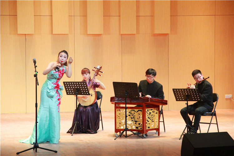 2016051610352051.jpg 中国音乐公司应邀来公司交流演出